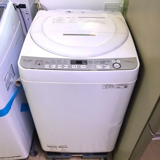SHARP 中古洗濯機 ES-GE7D-W